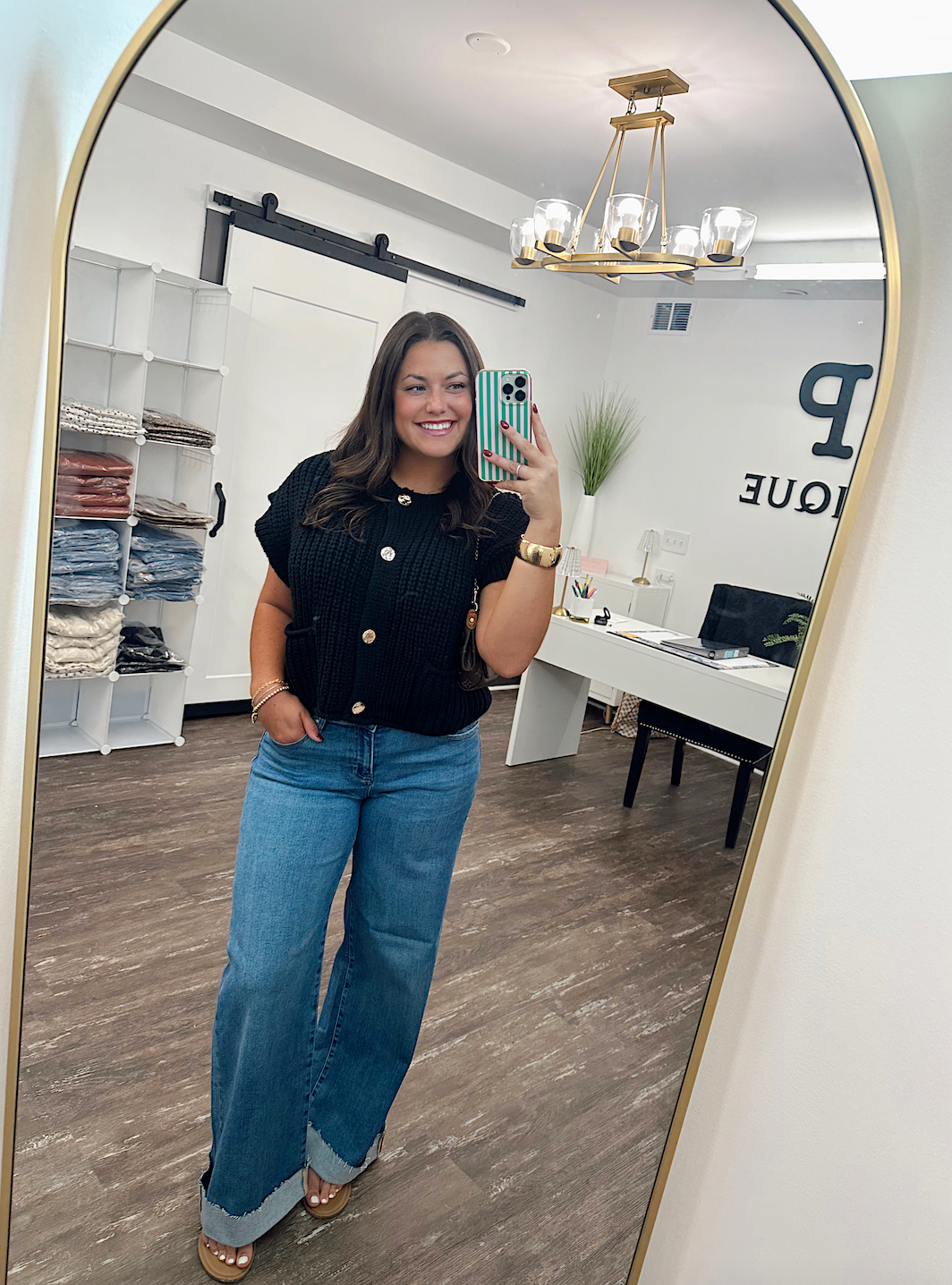 Brinx Button Up Sweater