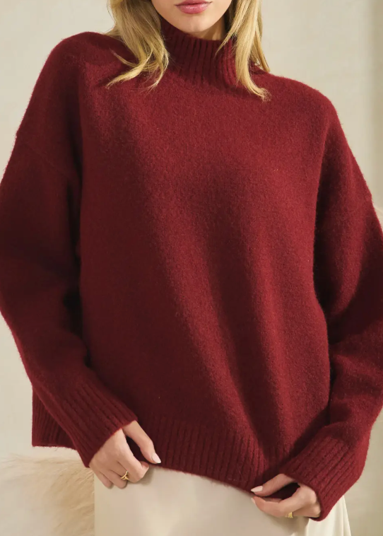 Wine Down Sweater