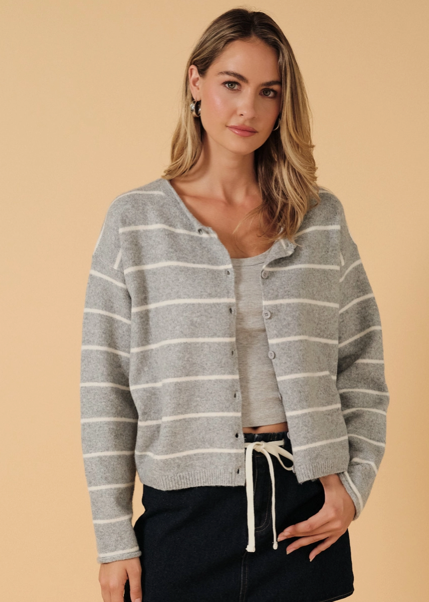 Polly Button Up Sweater