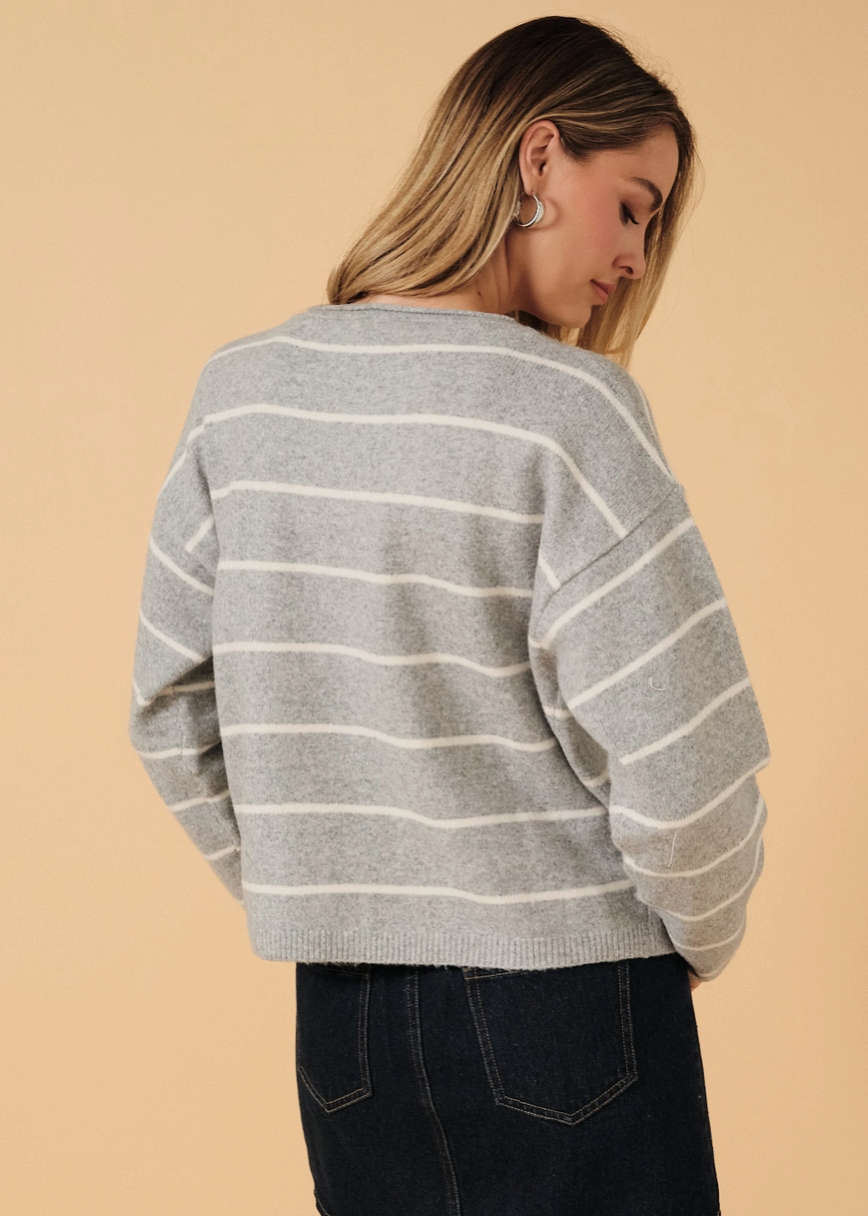 Polly Button Up Sweater