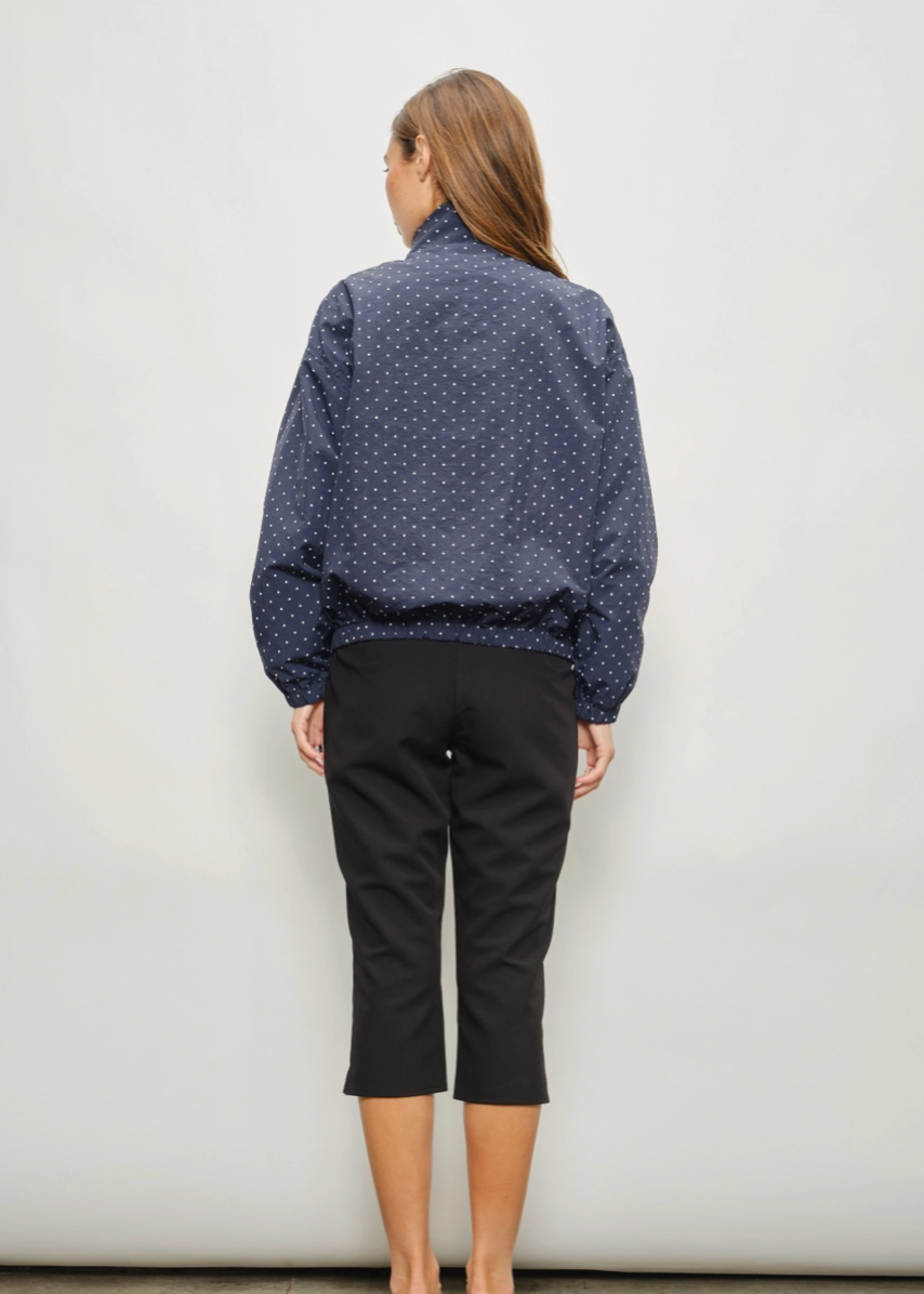 Polka Dot Windbreaker